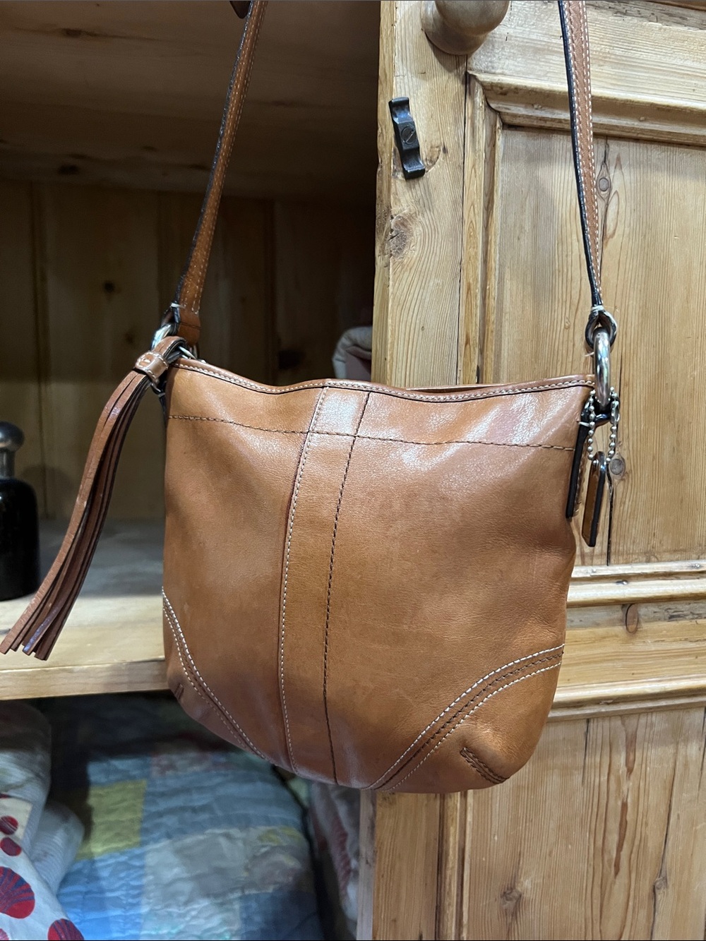 Coach SoHo Swingback Leather Crossbody